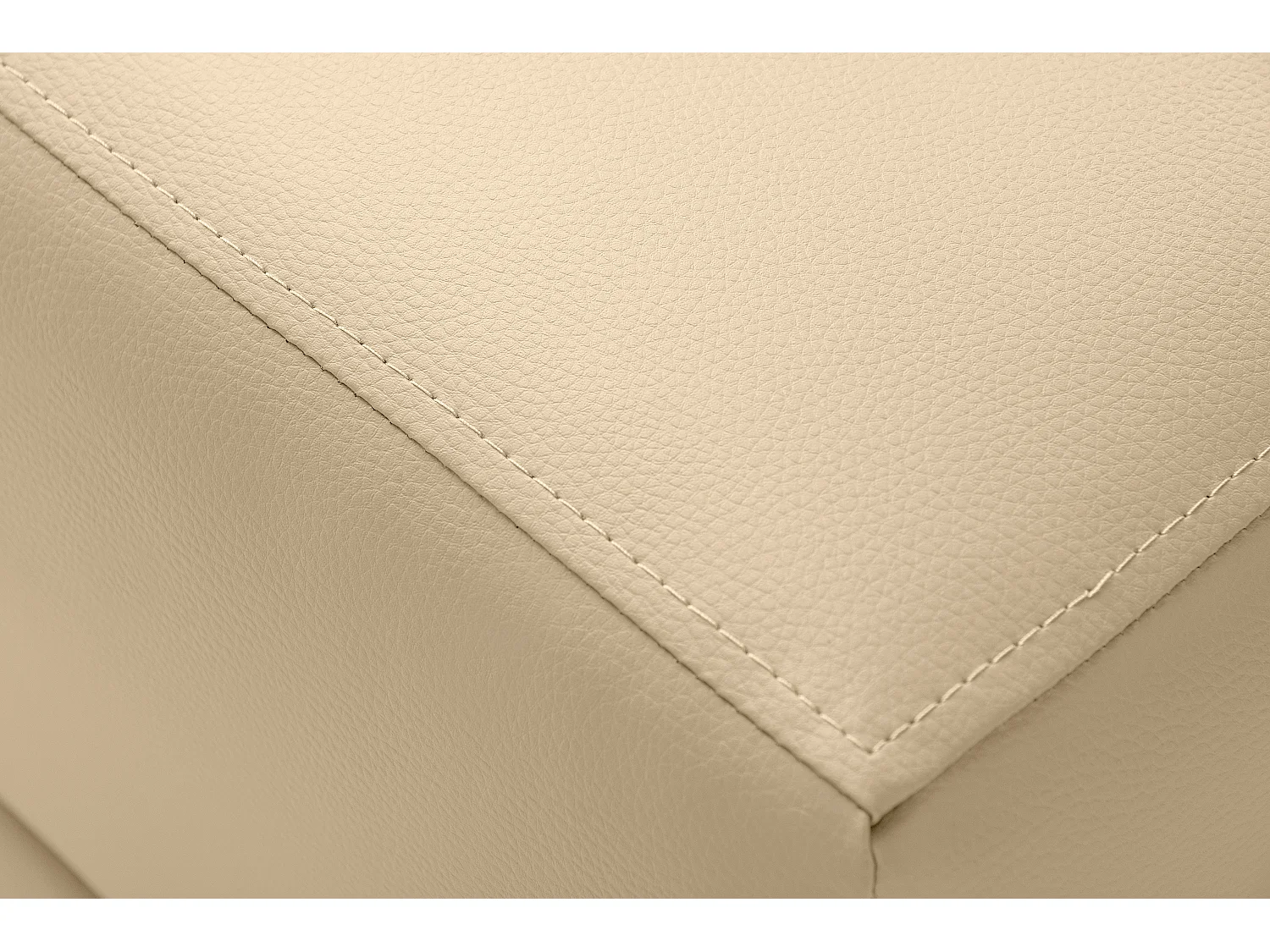 Sitzhocker auf hohen Holzbeinen - Ecru - ESPECTO