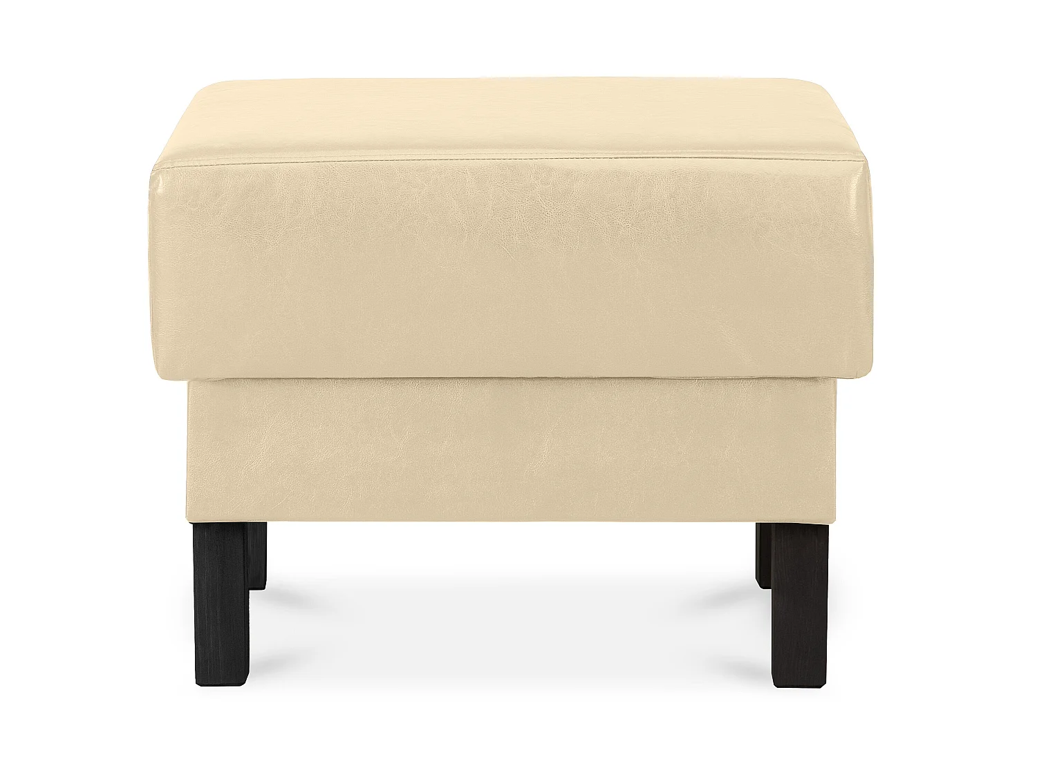 Sitzhocker auf hohen Holzbeinen - Ecru - ESPECTO