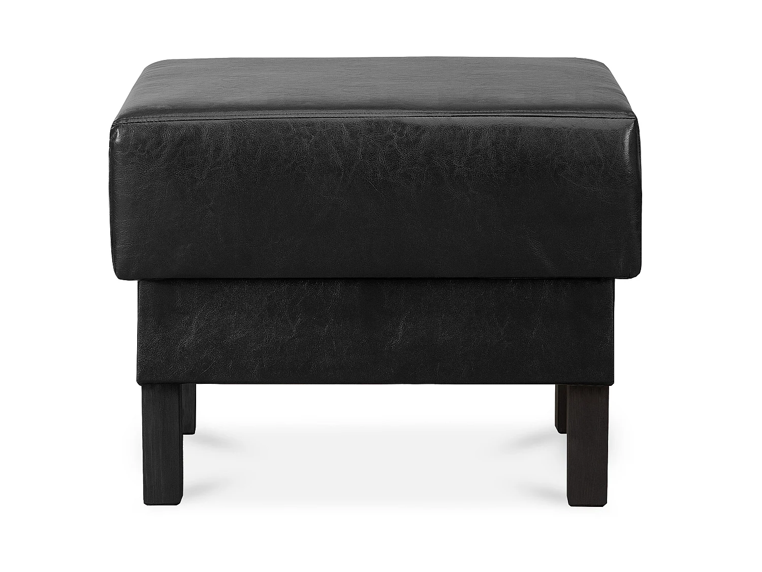 Sitzhocker auf hohen Holzbeinen - schwarz - ESPECTO