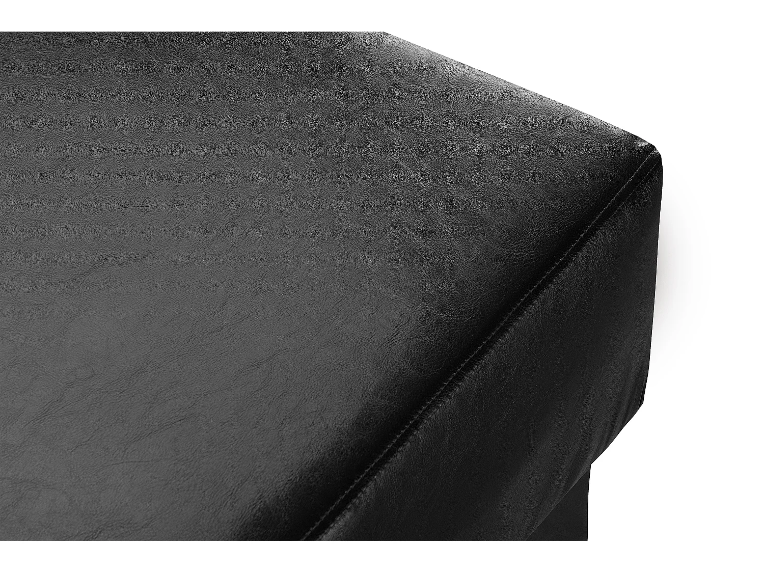 Sitzhocker auf hohen Holzbeinen - schwarz - ESPECTO