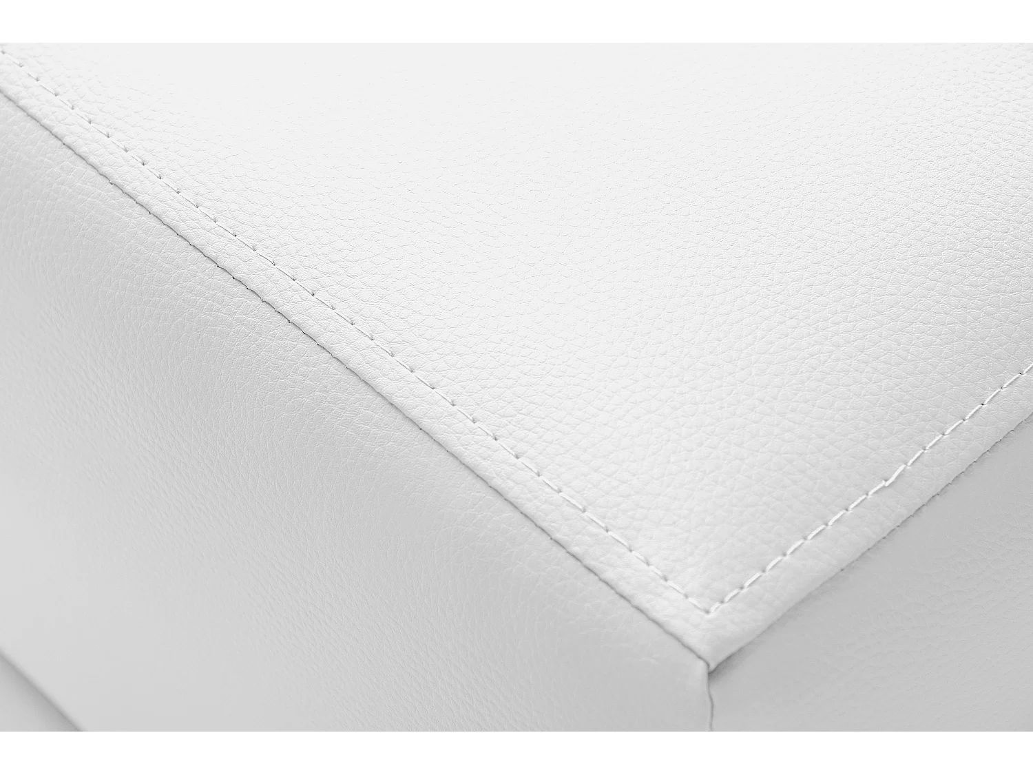 Sitzhocker auf hohen Holzbeinen - weiß - ESPECTO