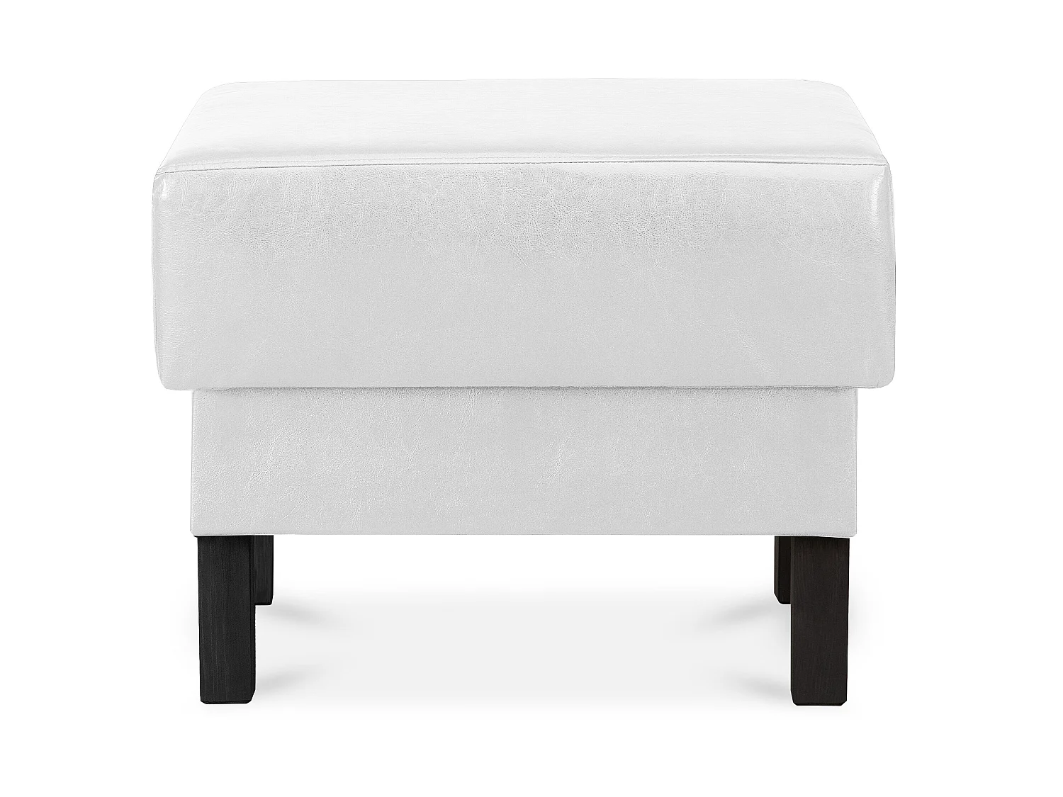 Sitzhocker auf hohen Holzbeinen - weiß - ESPECTO