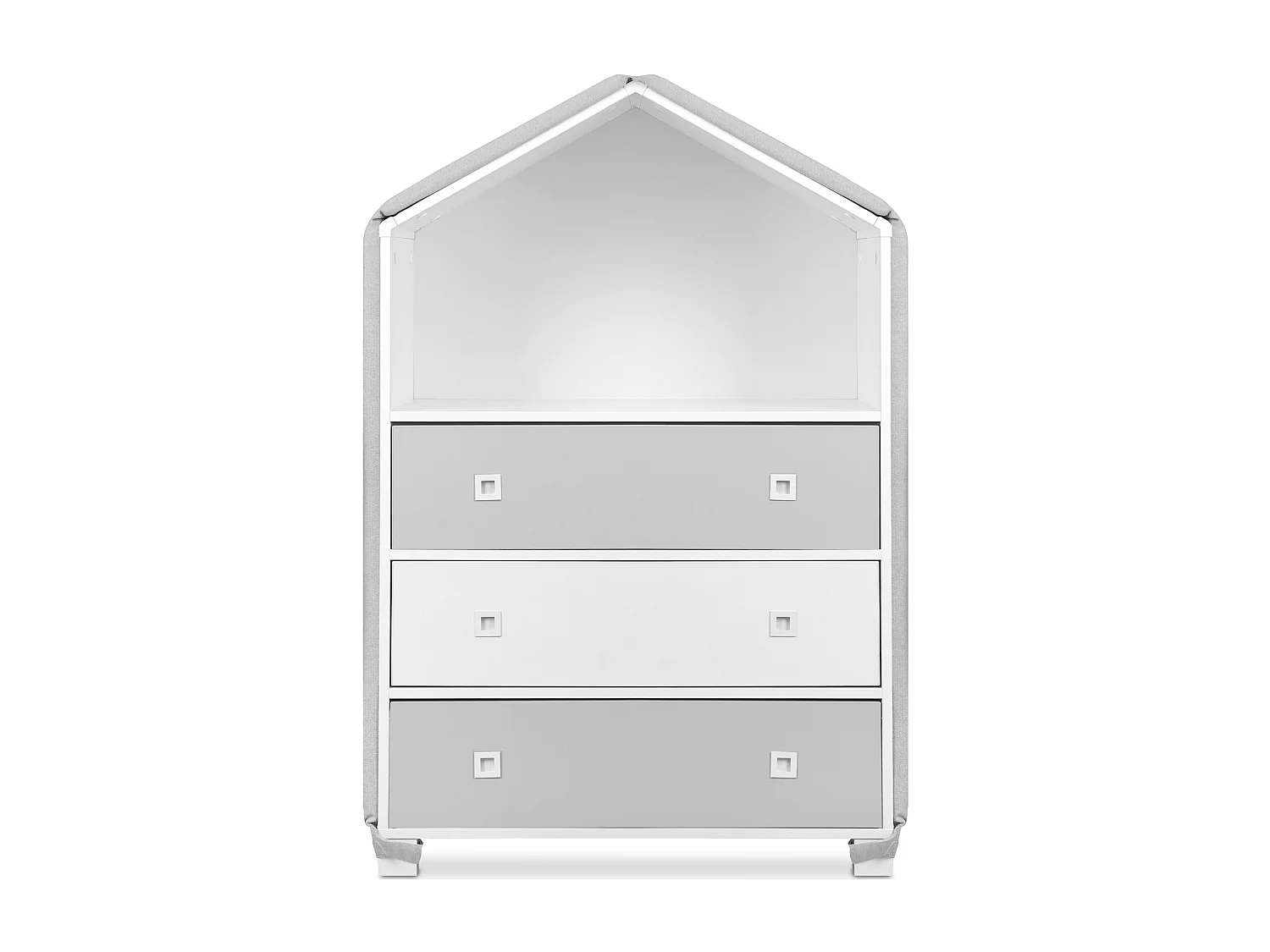 Bezug für Kinderkommode - Grau - MIRUM