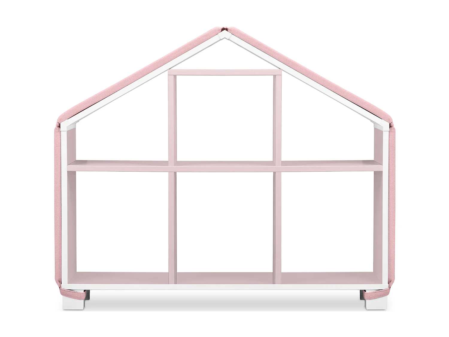 Bezug für Bücherregal - Rosé - MIRUM