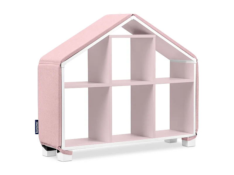 Bezug für Bücherregal - Rosé - MIRUM