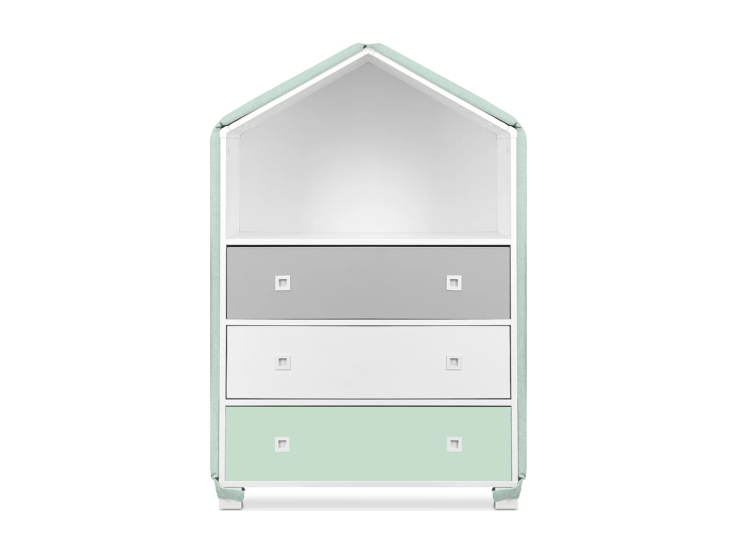 Bezug für Kinderkommode - Hellgrün - MIRUM