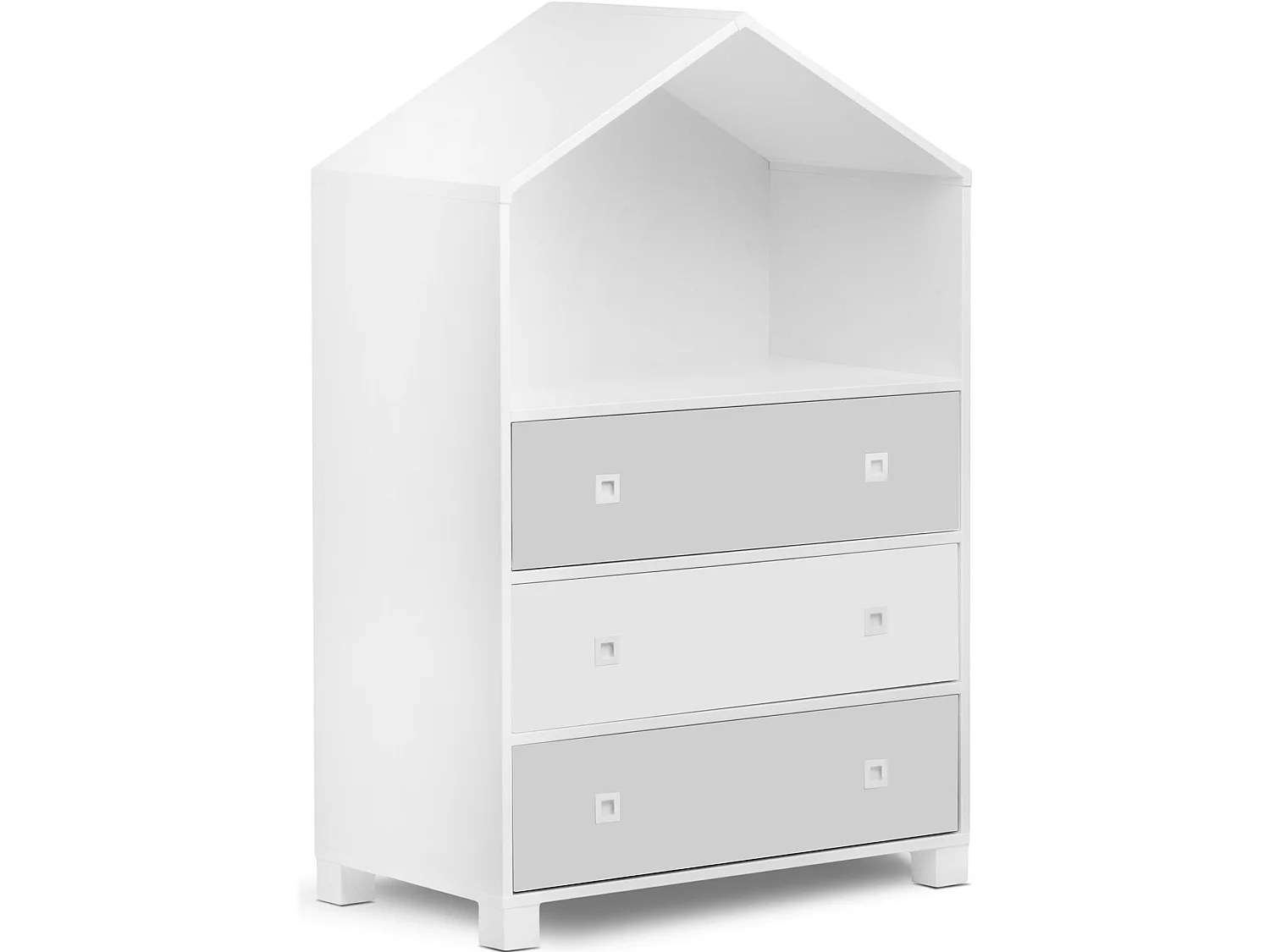 Kinderkommode - Weiß - MIRUM