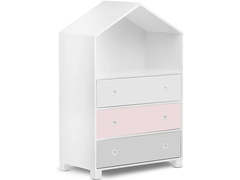 Kinderkommode - Weiß - MIRUM
