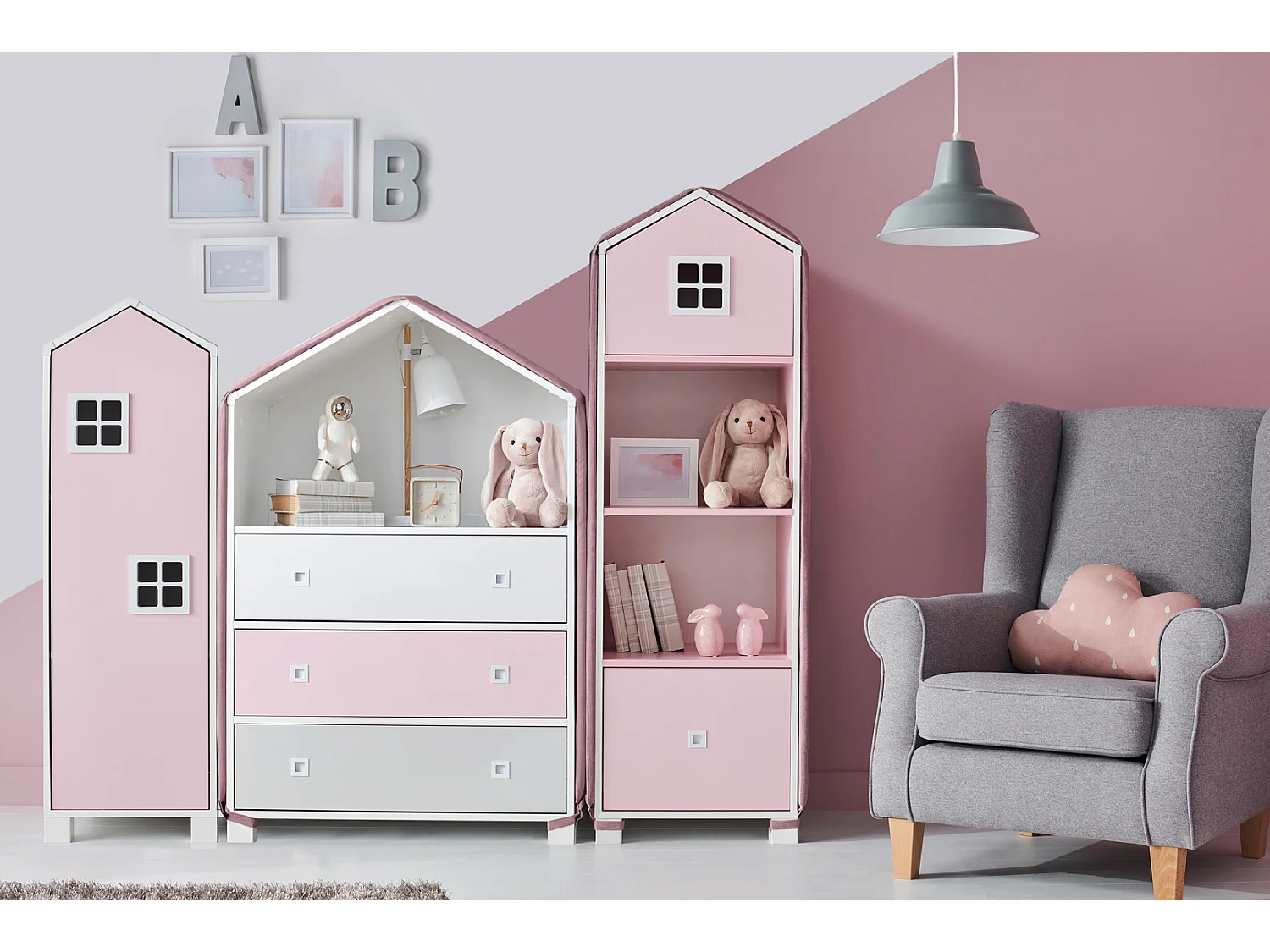 Kinderkommode - Weiß - MIRUM