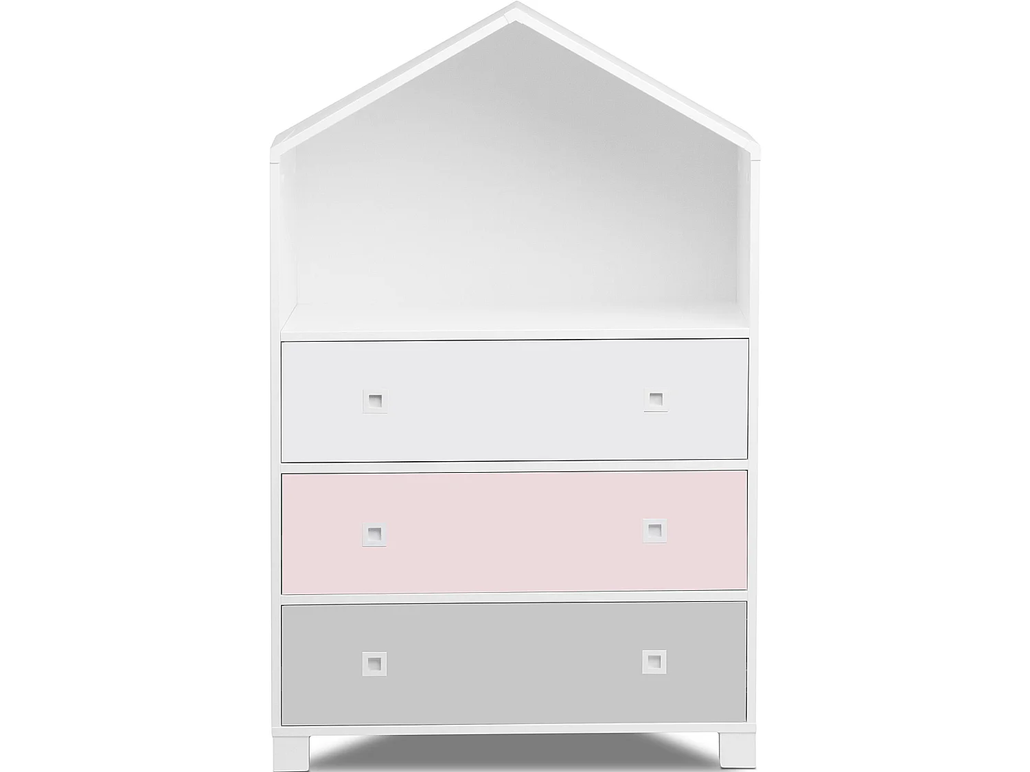 Kinderkommode - Weiß - MIRUM