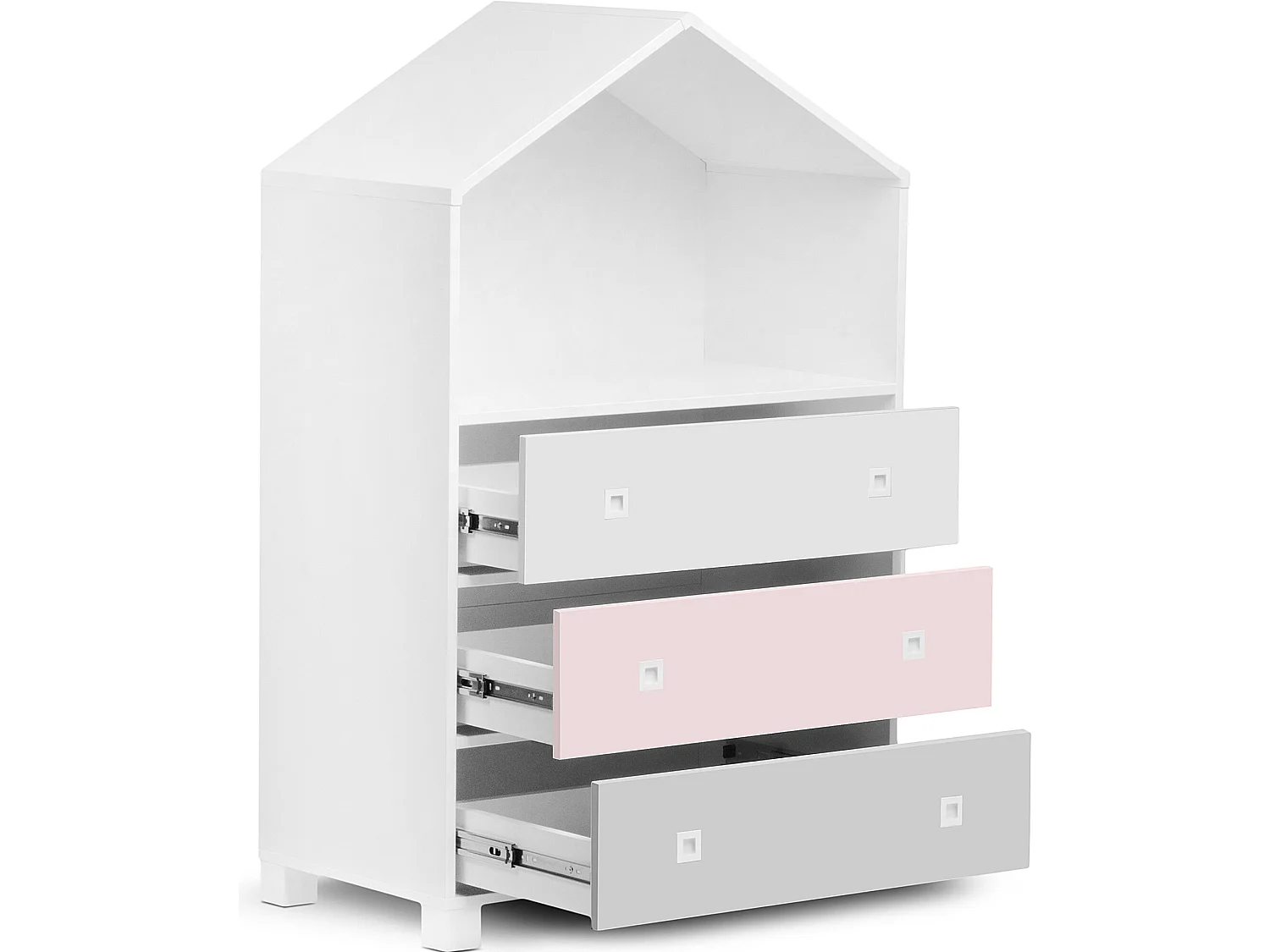 Kinderkommode - Weiß - MIRUM