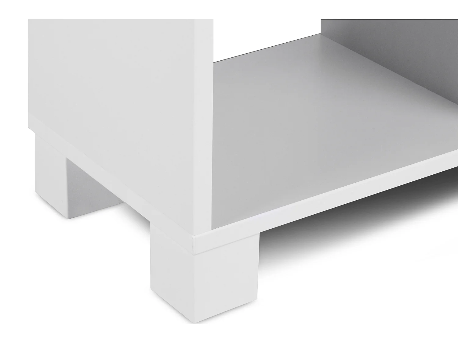 Doppelseitiges Bücherregal - Weiß - MIRUM