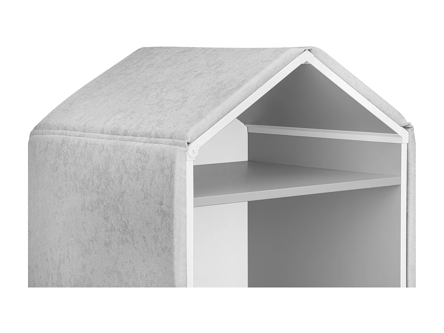 Bezug für Bücherregal - Grau - MIRUM