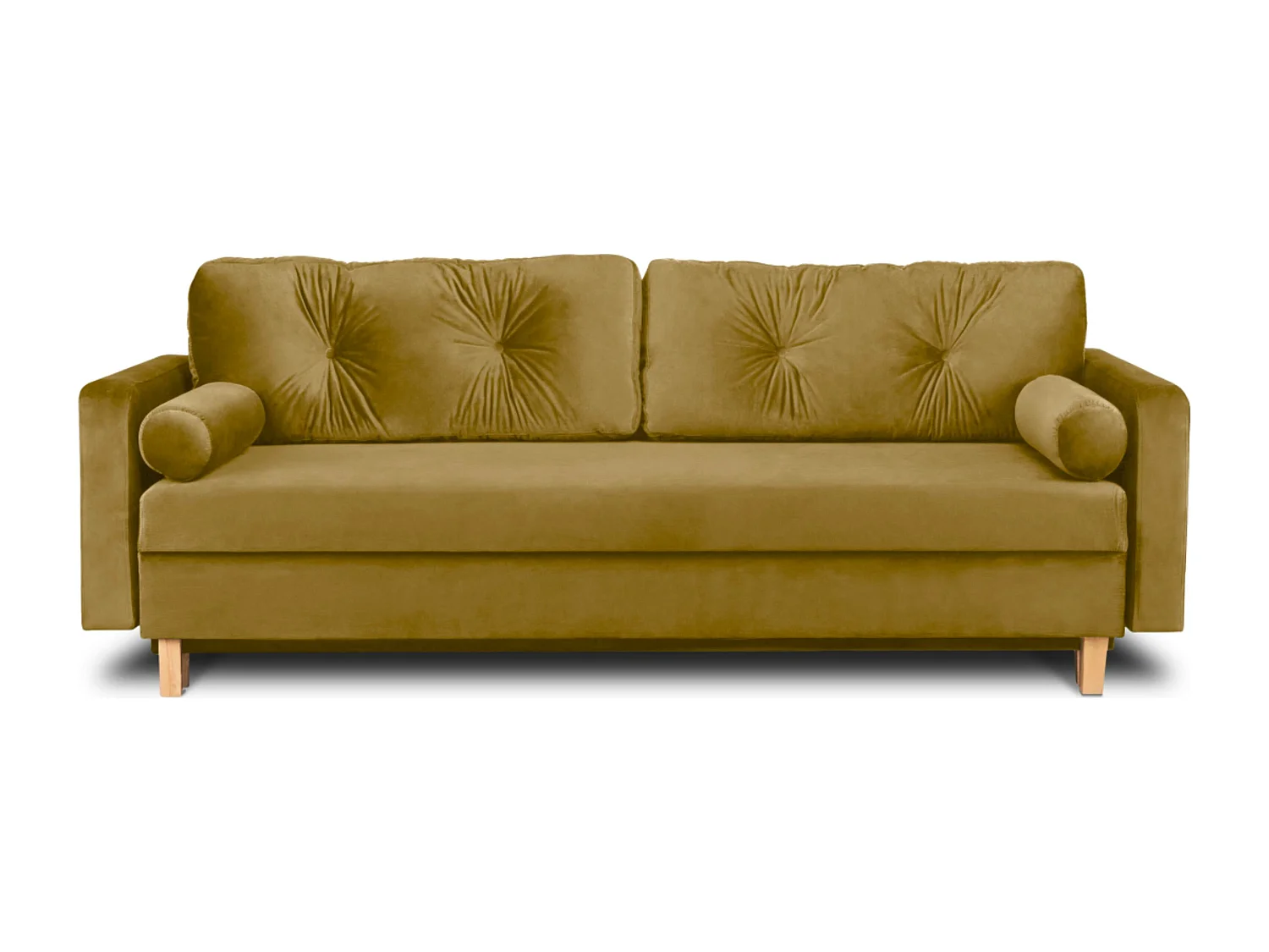 Schlafsofa ERISO - 3-Sitzer - Gelb