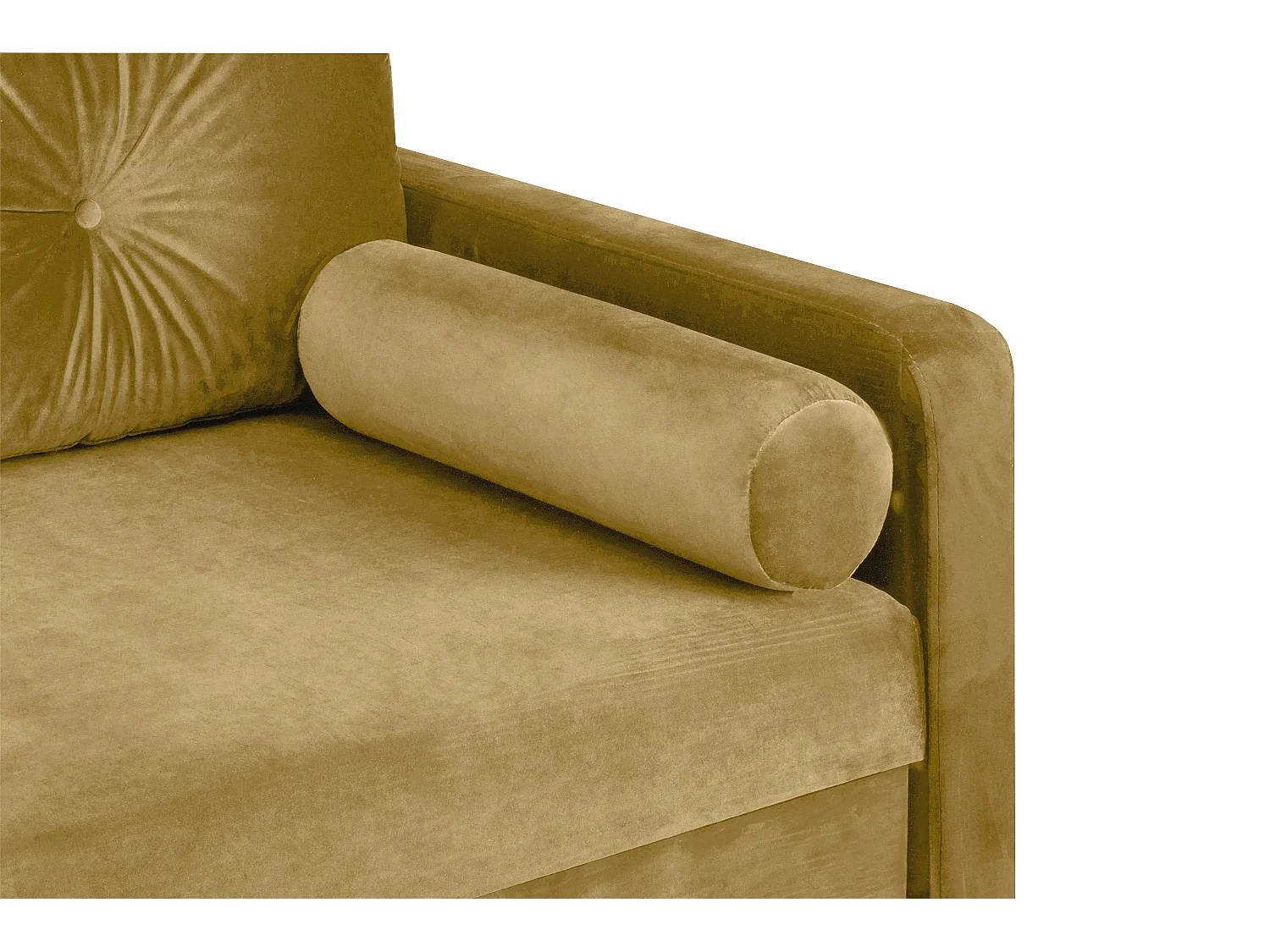 Schlafsofa ERISO - 3-Sitzer - Gelb