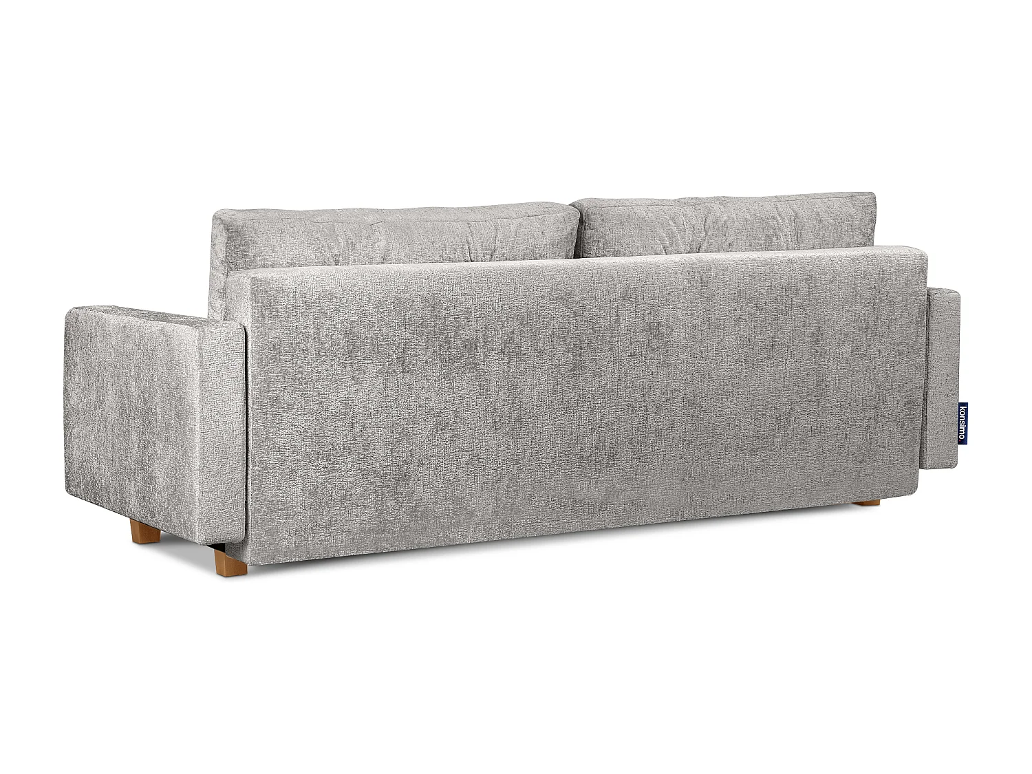 Canapé convertible ERISO - 3 places - Argent