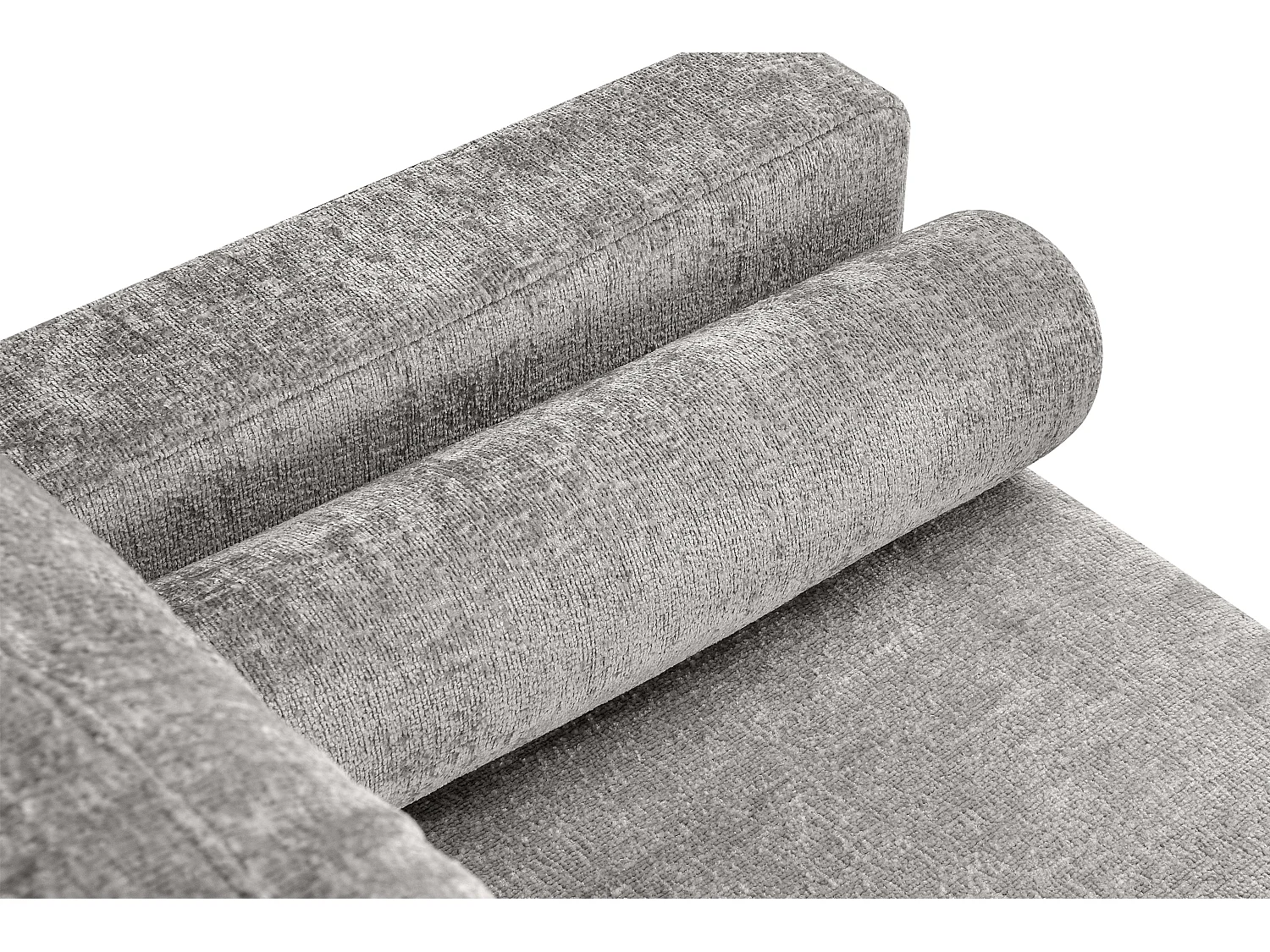 Schlafsofa ERISO - 3-Sitzer - Silber