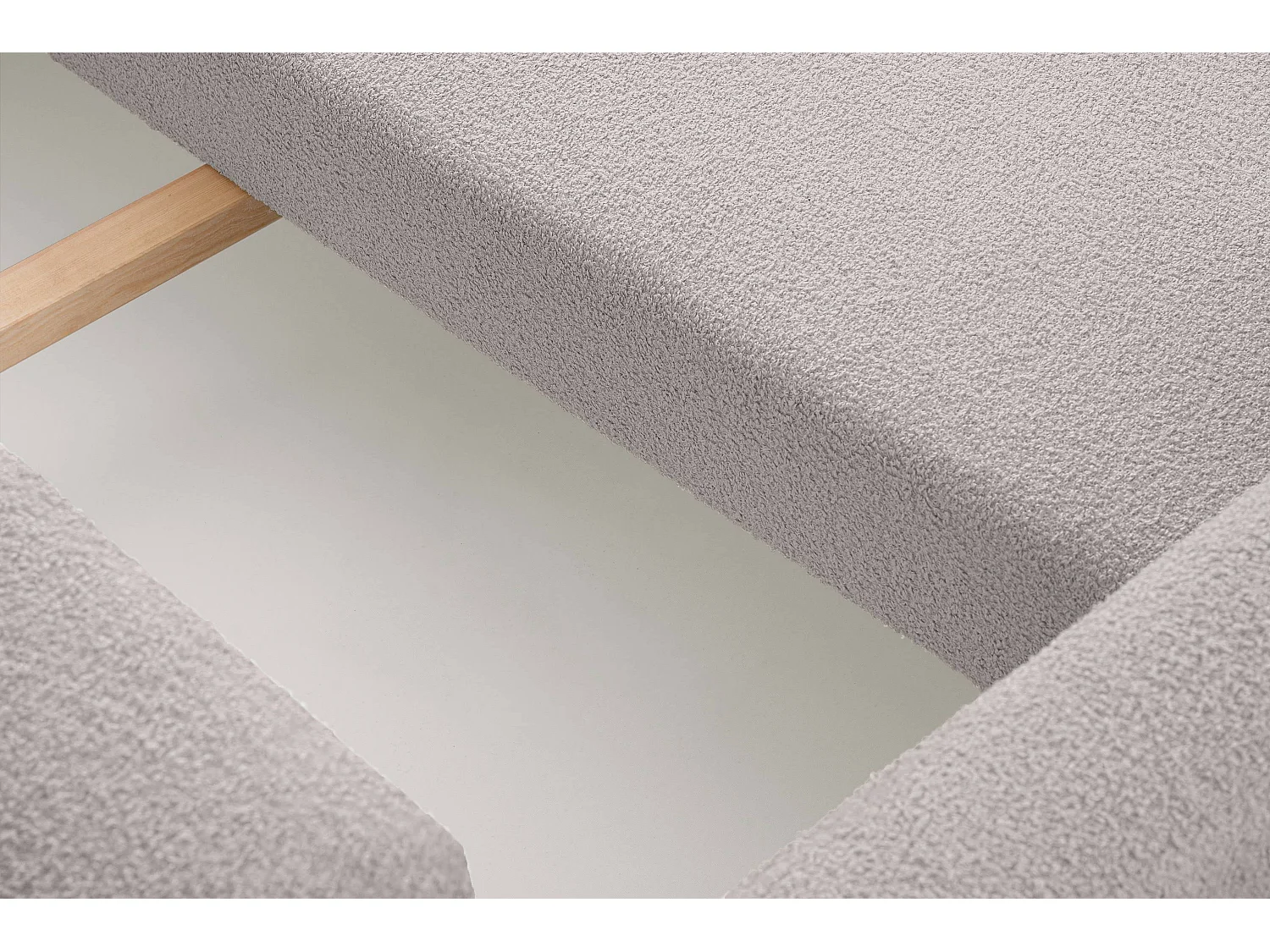 Schlafsofa ERISO - 3-Sitzer - Steingrau