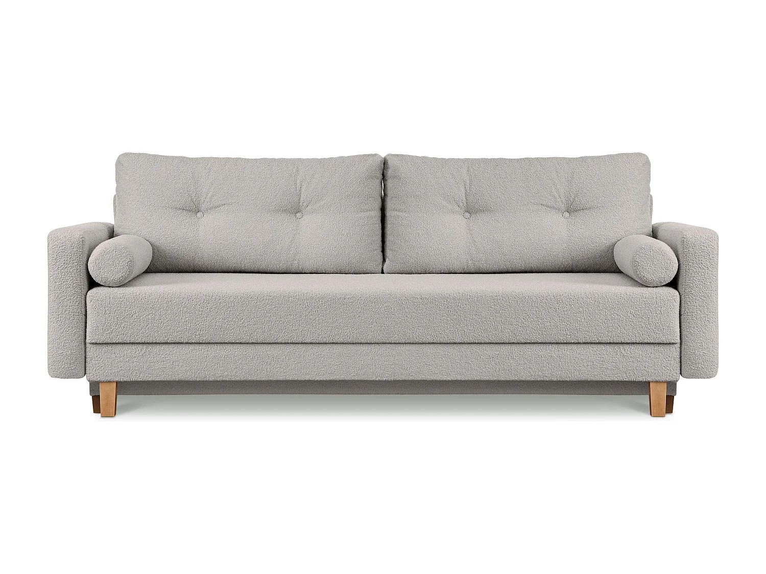 Schlafsofa ERISO - 3-Sitzer - Steingrau