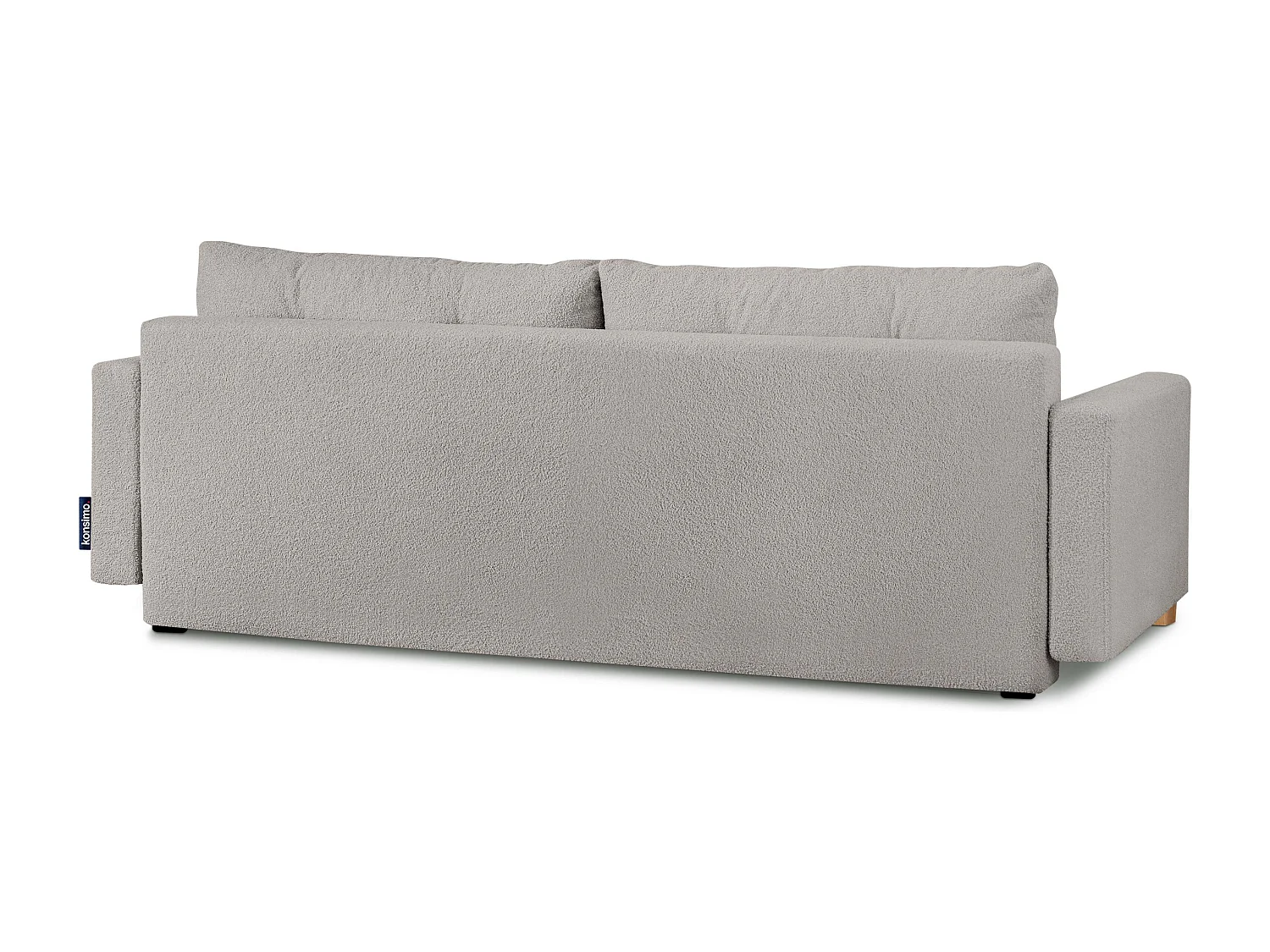 Schlafsofa ERISO - 3-Sitzer - Steingrau