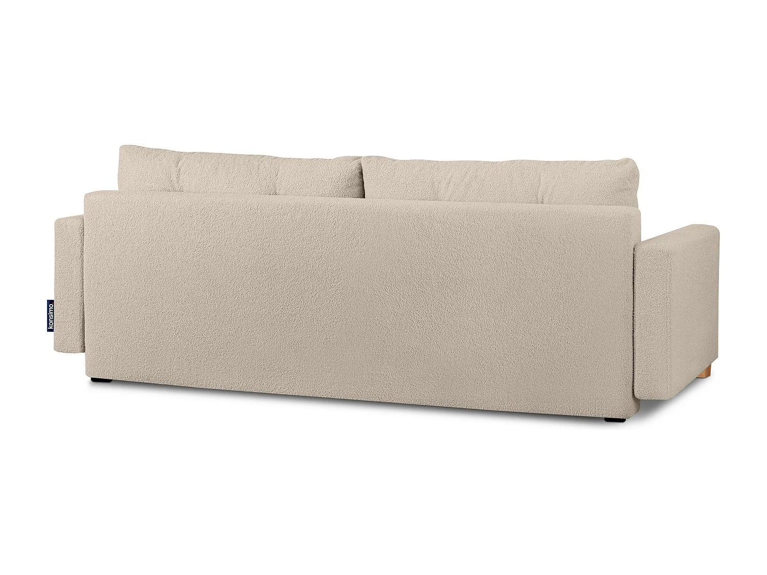 Schlafsofa ERISO - 3-Sitzer - Cremeweiß
