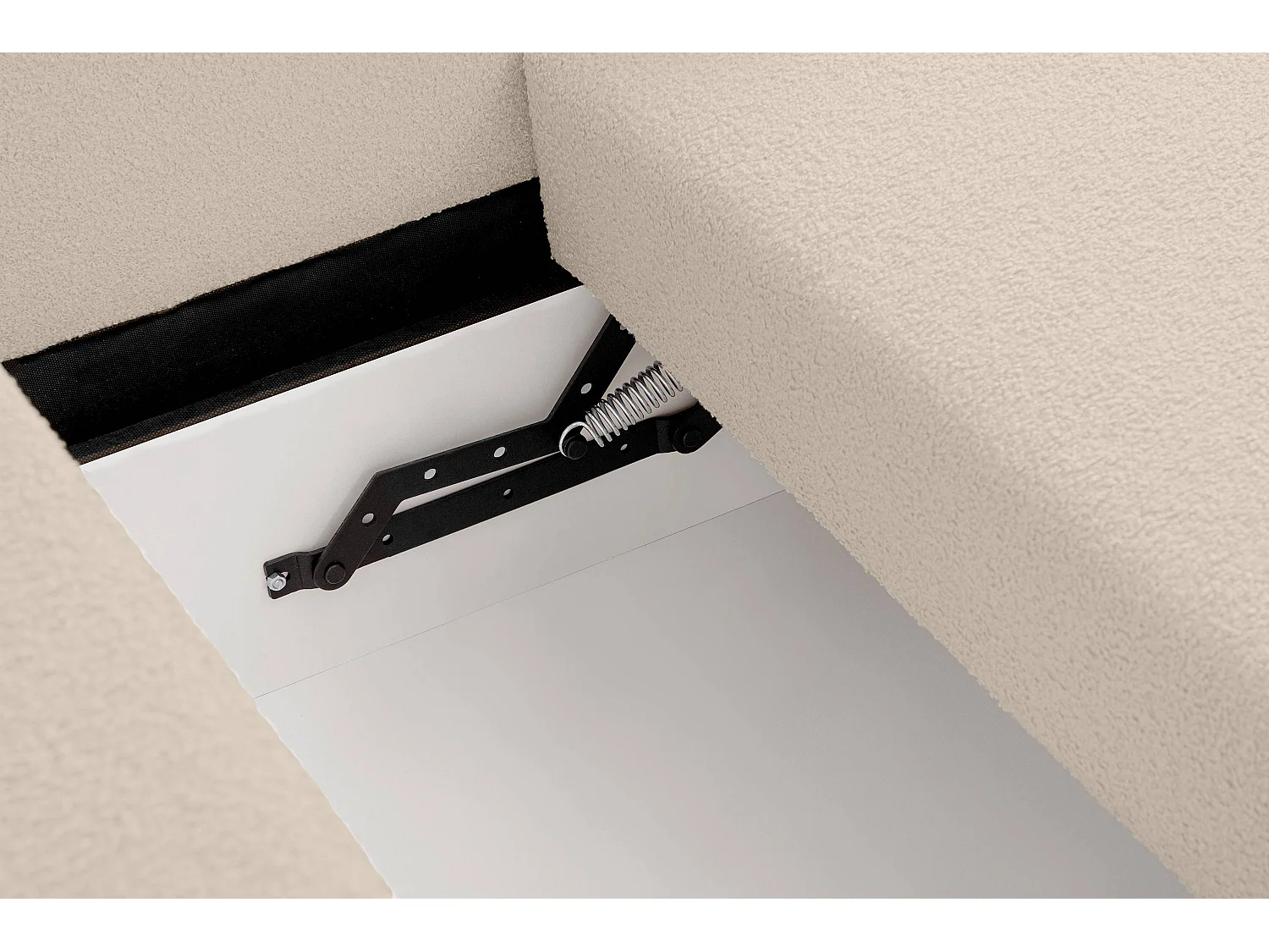 Schlafsofa ERISO - 3-Sitzer - Cremeweiß