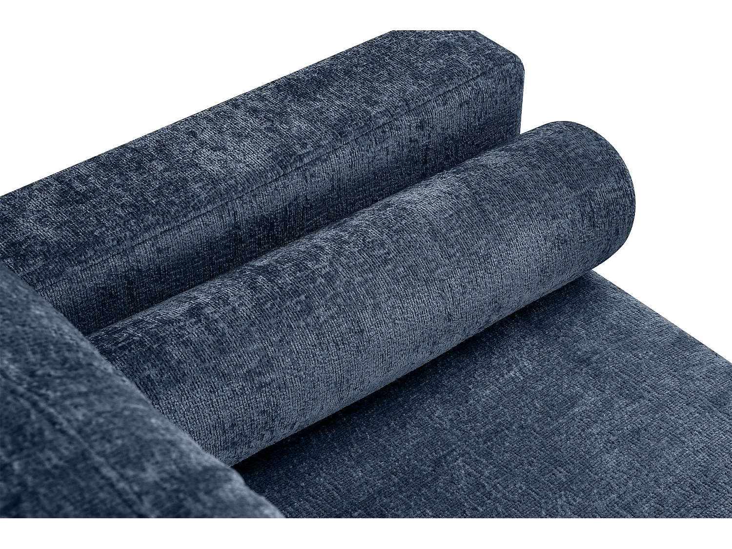 Canapé convertible ERISO - 3 places - Bleu nuit