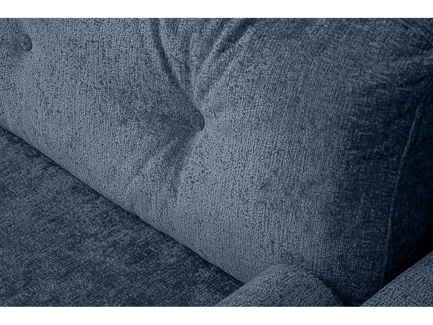 Canapé convertible ERISO - 3 places - Bleu nuit