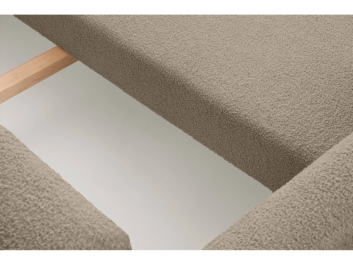 Schlafsofa ERISO - 3-Sitzer - Braun