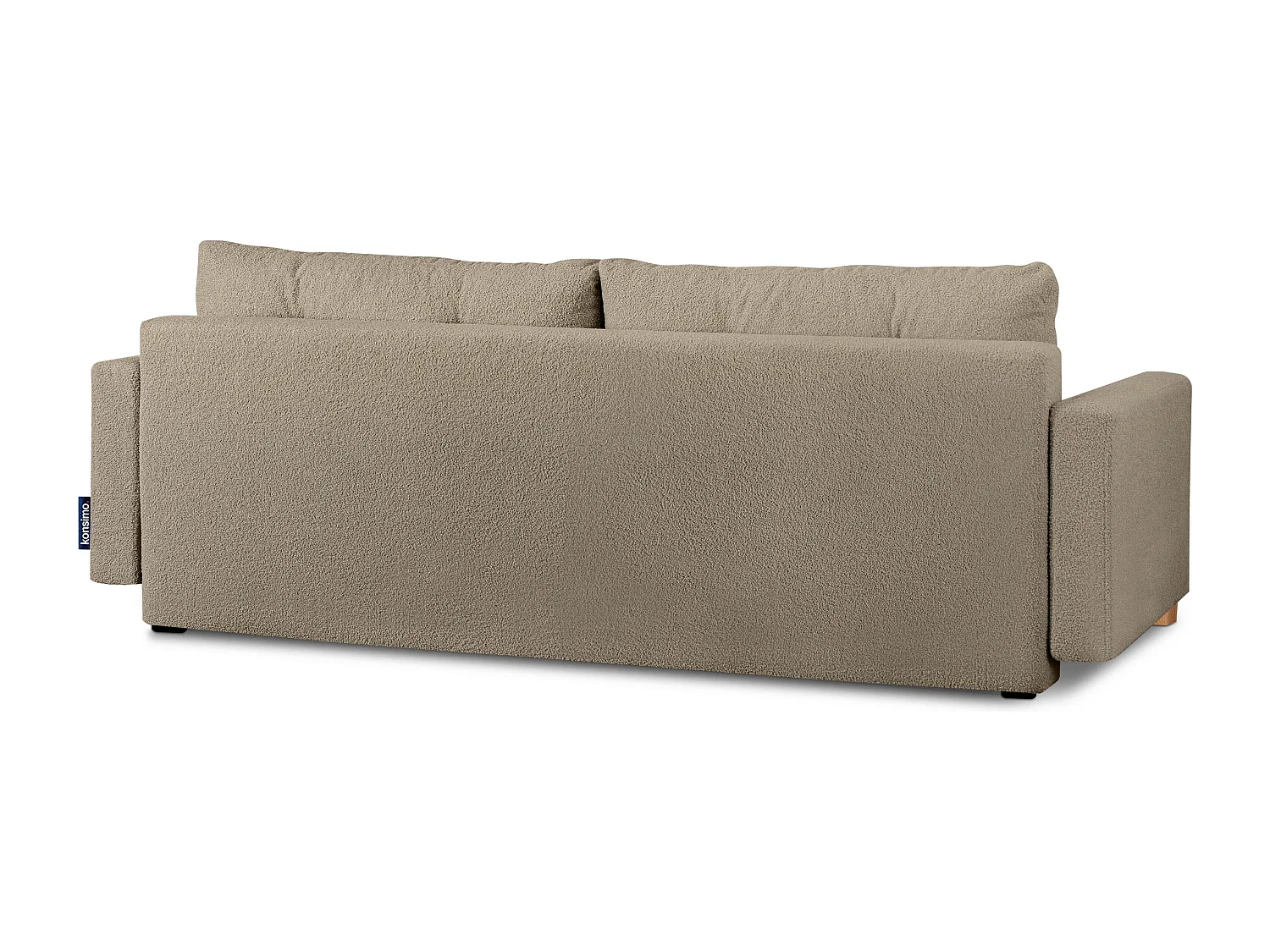 Schlafsofa ERISO - 3-Sitzer - Graubeige