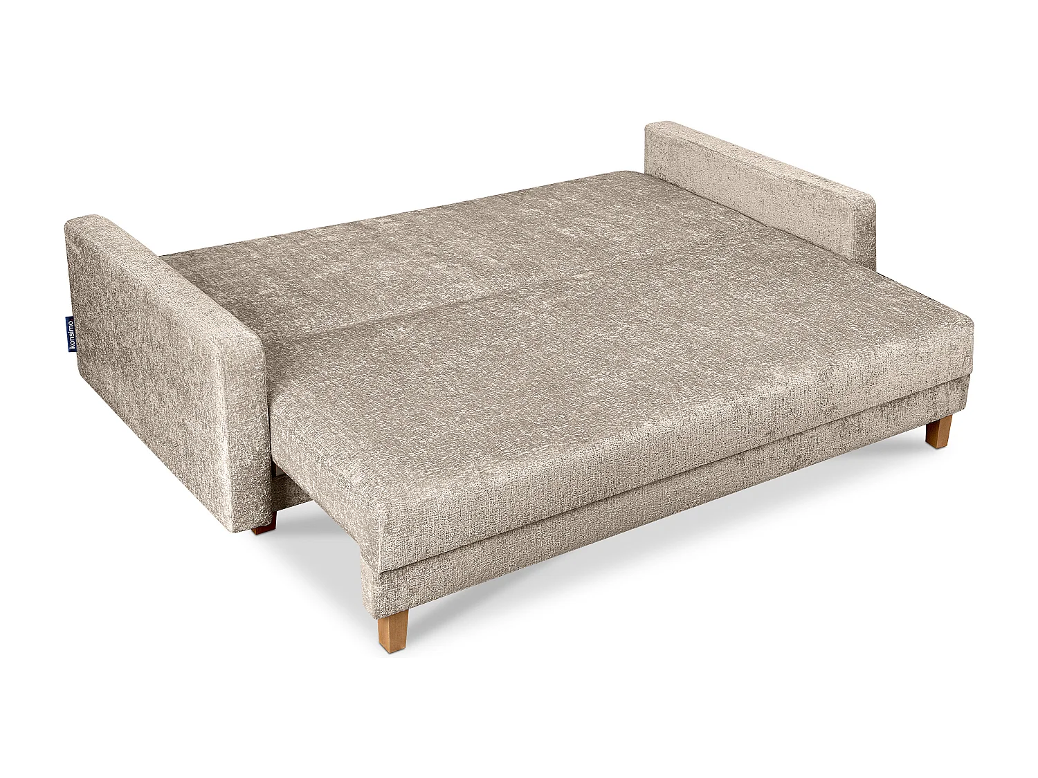 Schlafsofa ERISO - 3-Sitzer - Beige lackiert