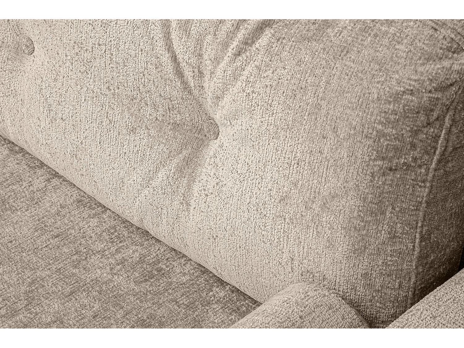 Schlafsofa ERISO - 3-Sitzer - Beige lackiert