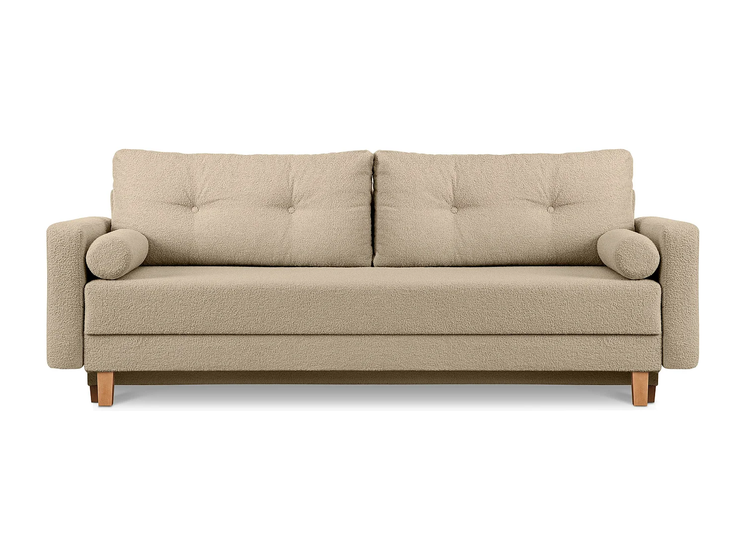Schlafsofa ERISO - 3-Sitzer - Ecru