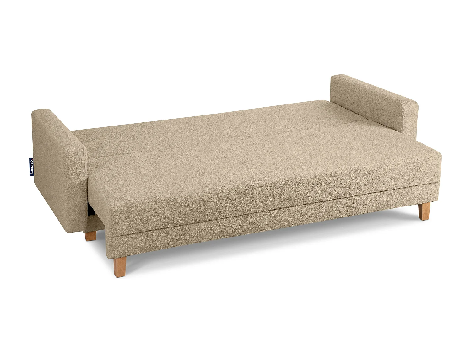 Schlafsofa ERISO - 3-Sitzer - Ecru