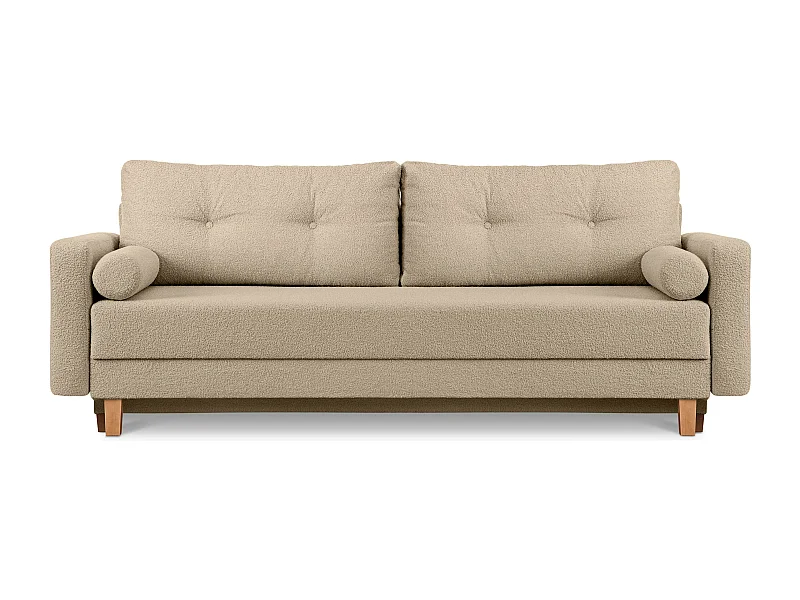 Schlafsofa ERISO - 3-Sitzer - Ecru