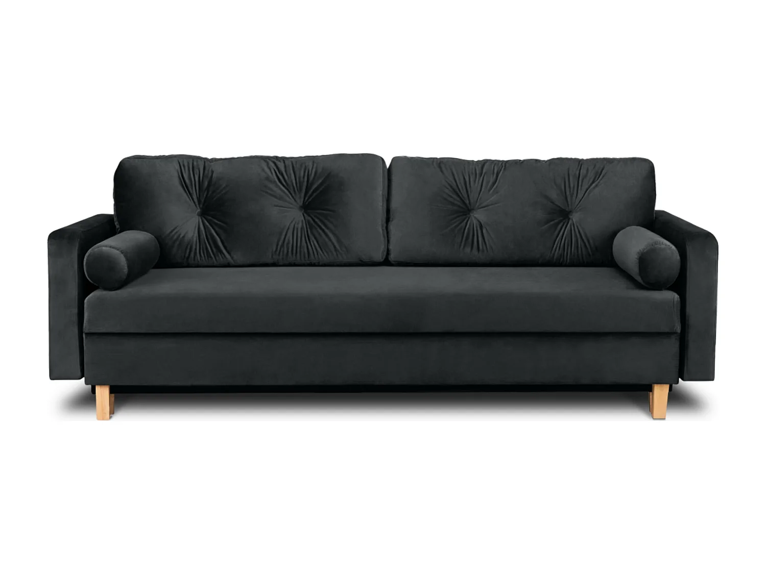 Schlafsofa ERISO - 3-Sitzer - Graphit