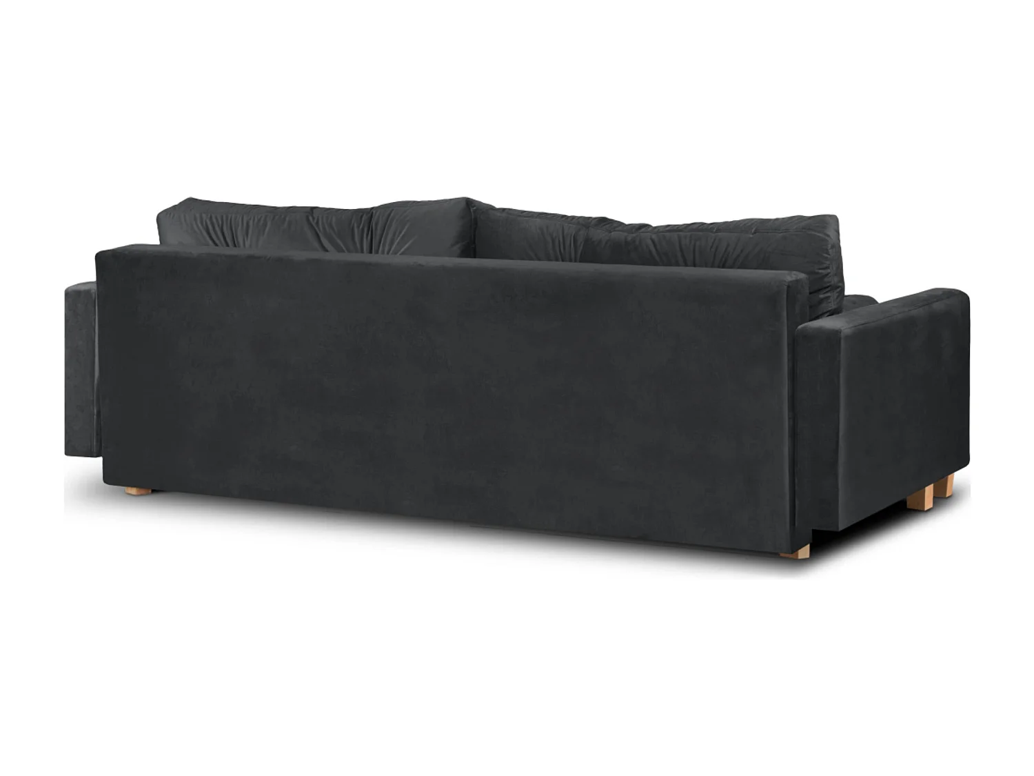 Schlafsofa ERISO - 3-Sitzer - Graphit