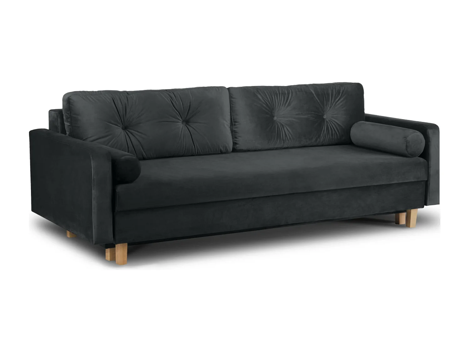 Schlafsofa ERISO - 3-Sitzer - Graphit