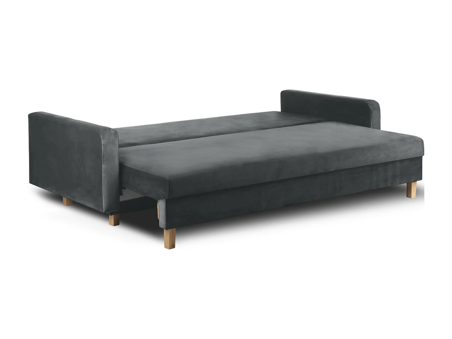 Schlafsofa ERISO - 3-Sitzer - Graphit