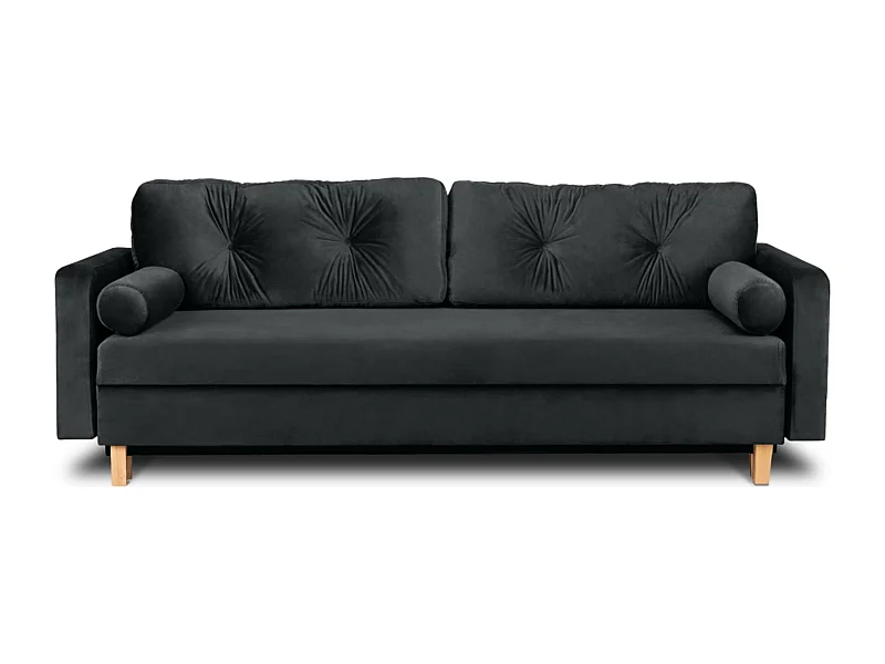 Schlafsofa ERISO - 3-Sitzer - Graphit