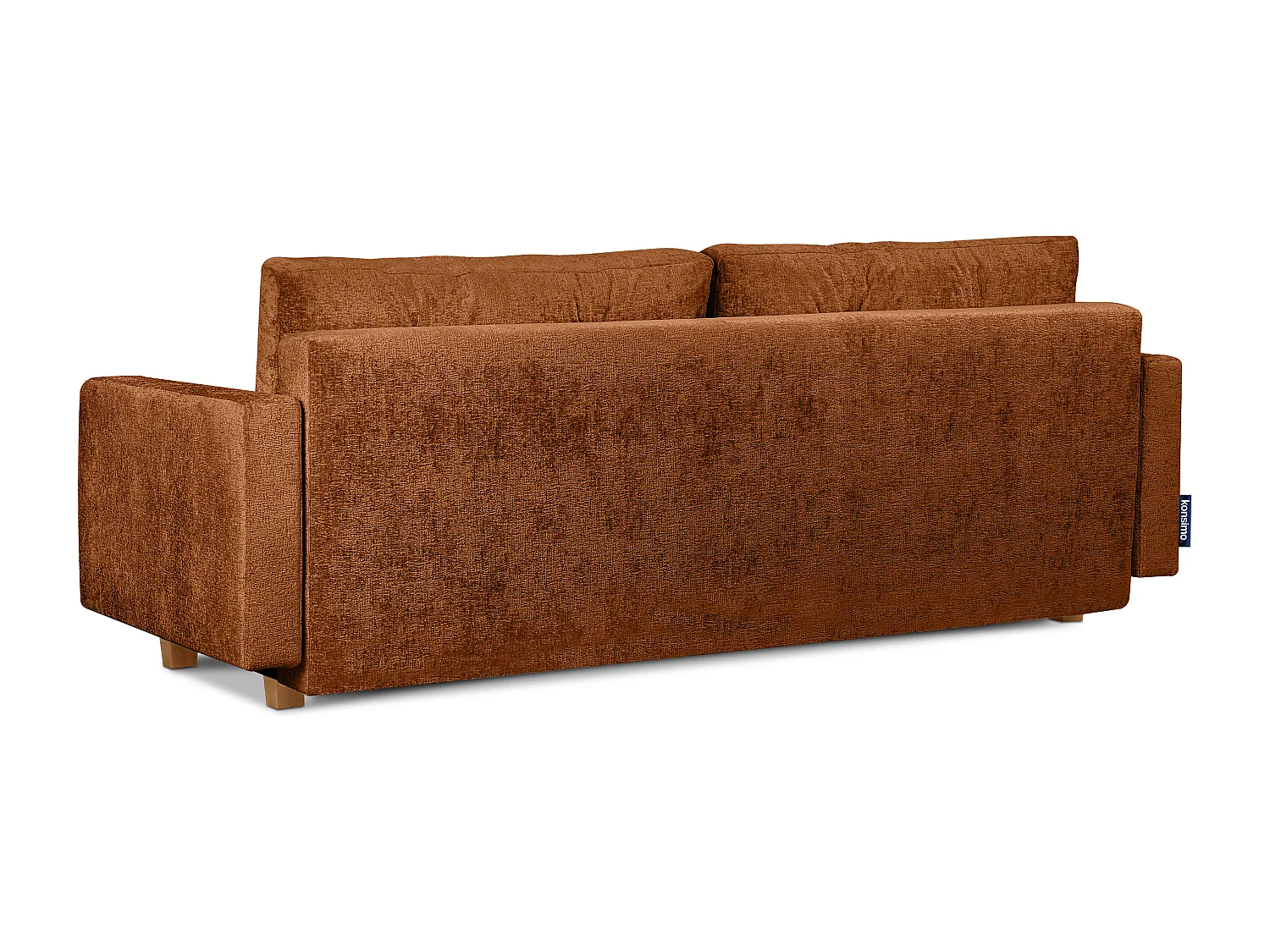 Schlafsofa ERISO - 3-Sitzer - Rot