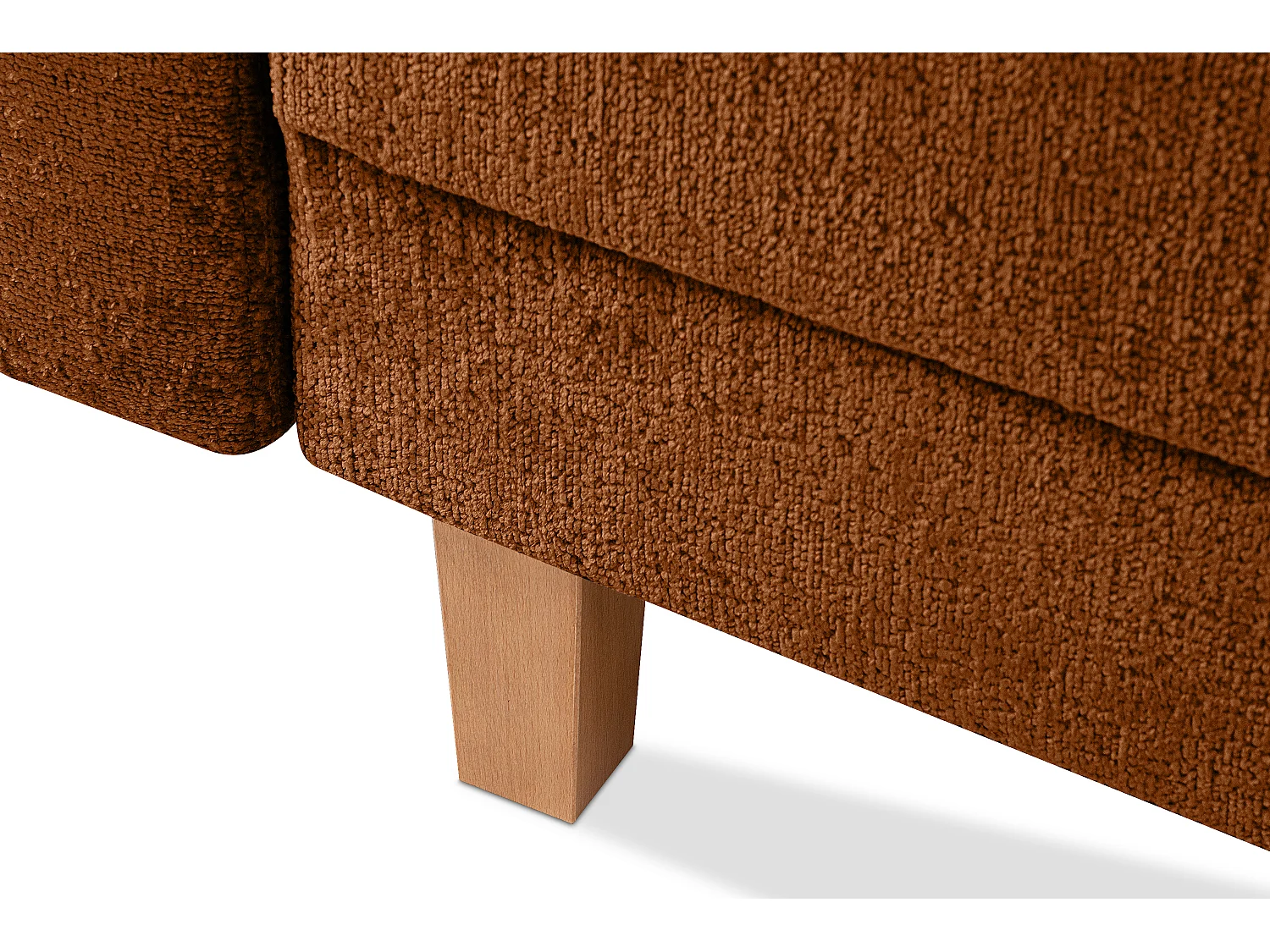 Schlafsofa ERISO - 3-Sitzer - Rot