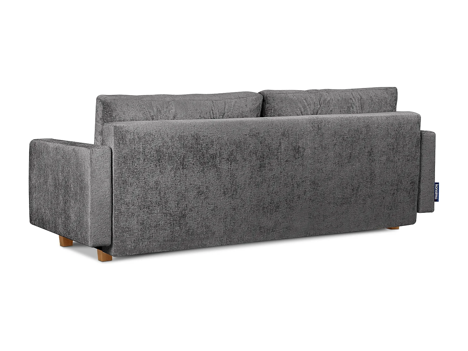 Schlafsofa ERISO - 3-Sitzer - Silbergrau