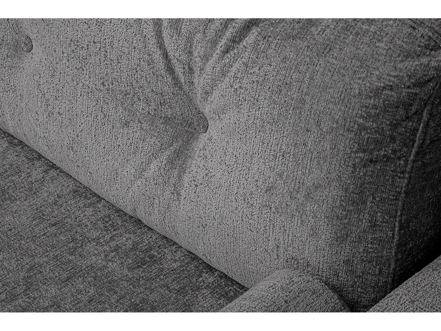 Schlafsofa ERISO - 3-Sitzer - Silbergrau