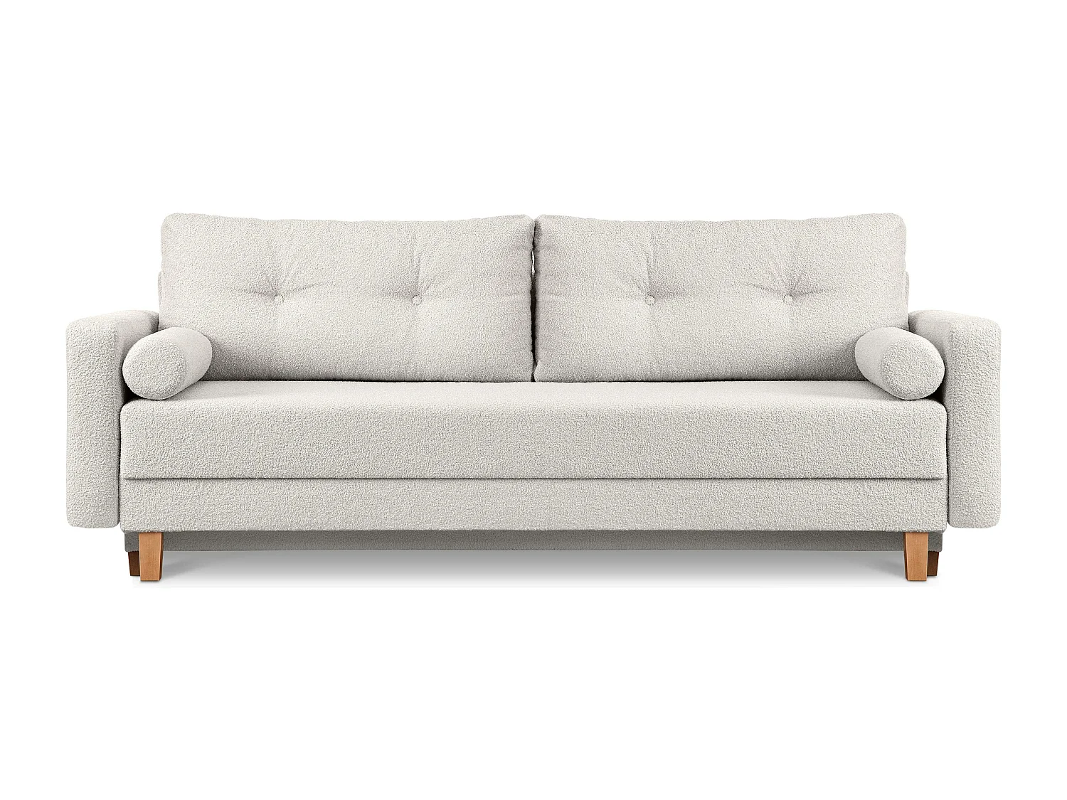 Schlafsofa ERISO - 3-Sitzer - Weiß