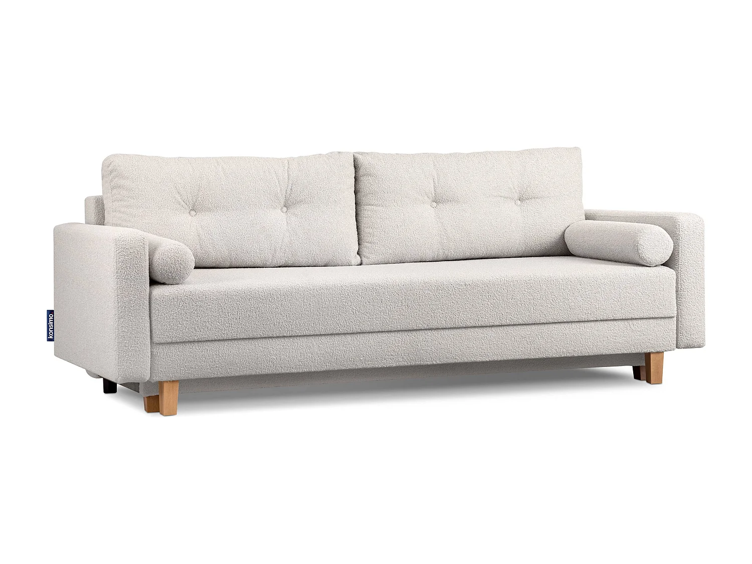 Schlafsofa ERISO - 3-Sitzer - Weiß