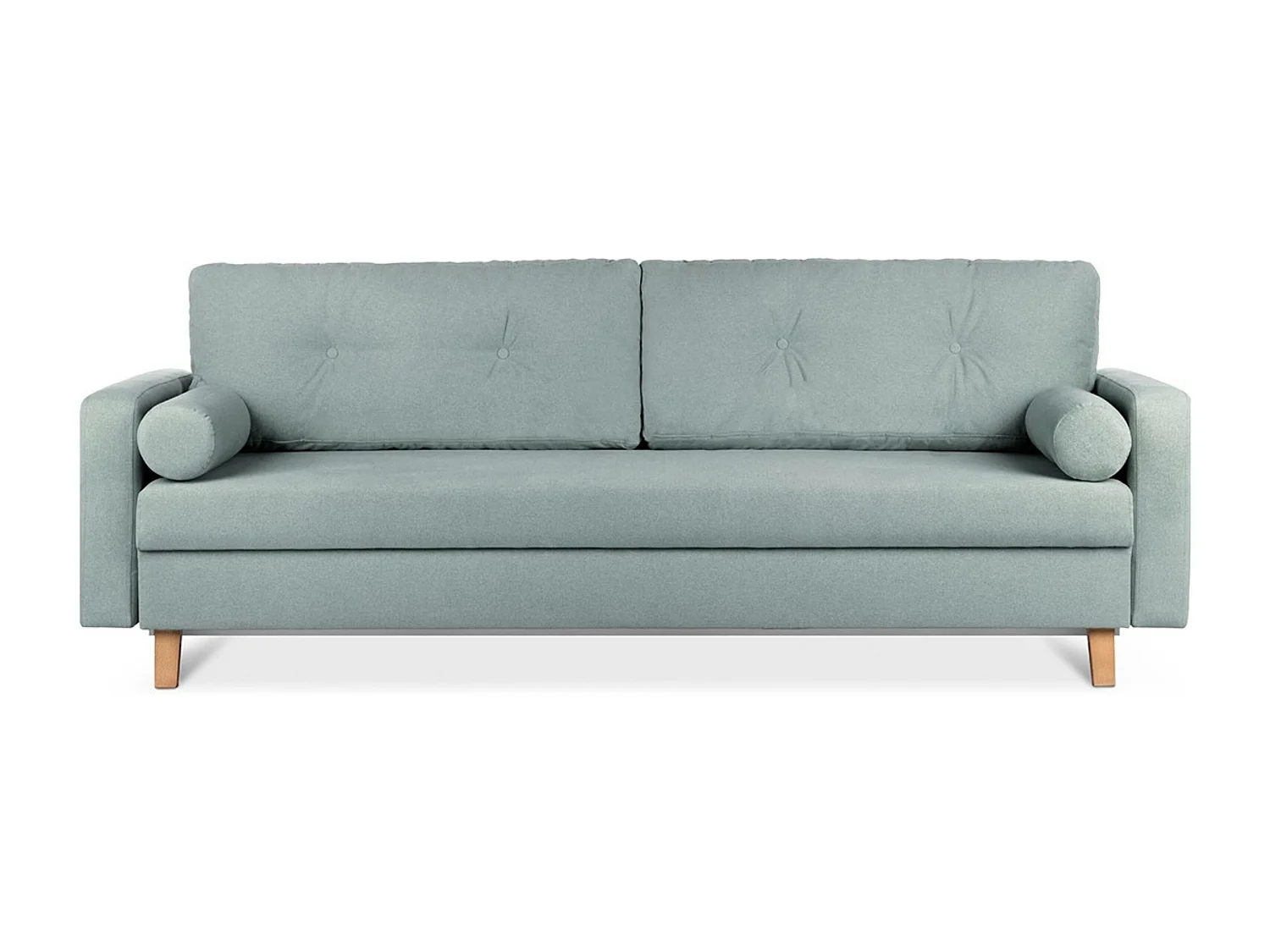 Schlafsofa ERISO - 3-Sitzer - Hellgrün