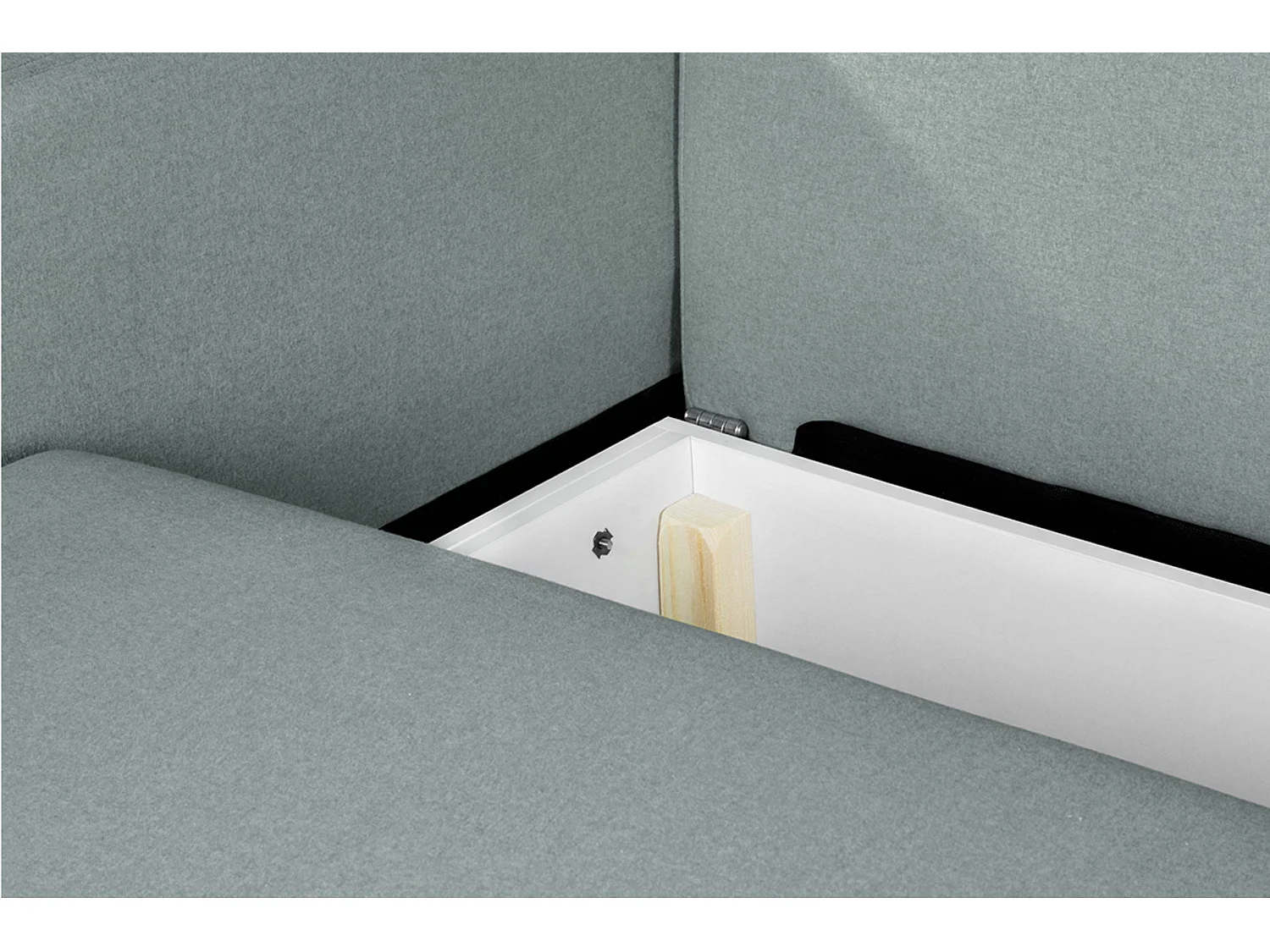 Schlafsofa ERISO - 3-Sitzer - Hellgrün