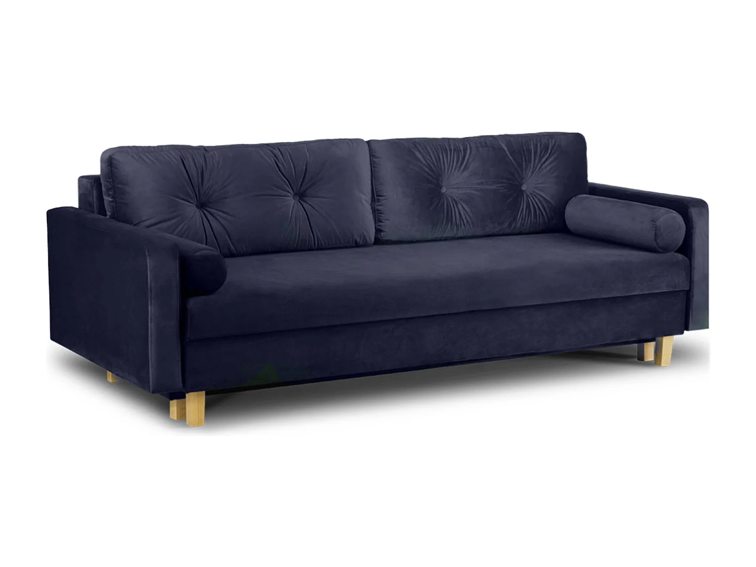 Schlafsofa ERISO - 3-Sitzer - Blau