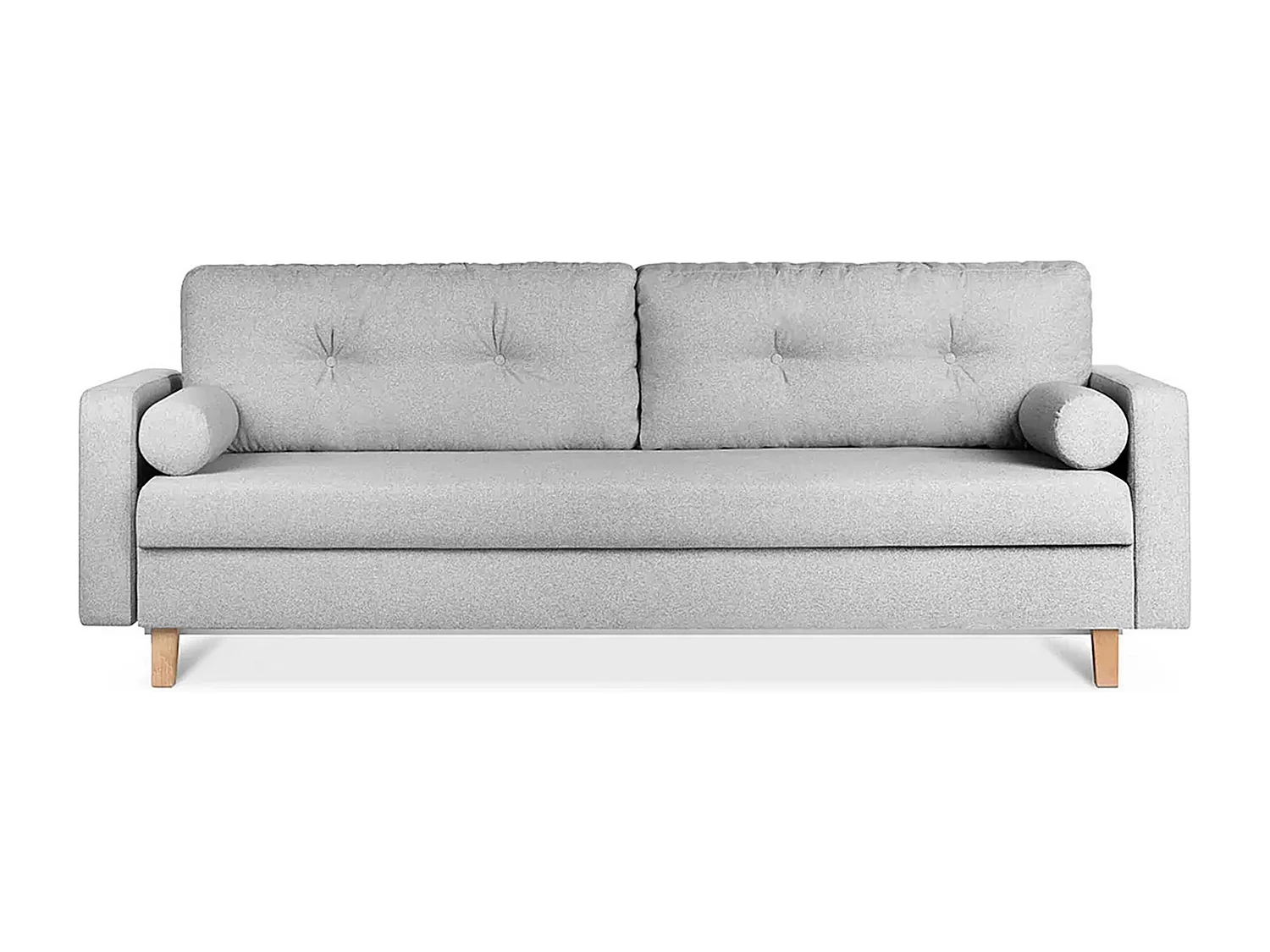 Schlafsofa ERISO - 3-Sitzer - Hellgrau